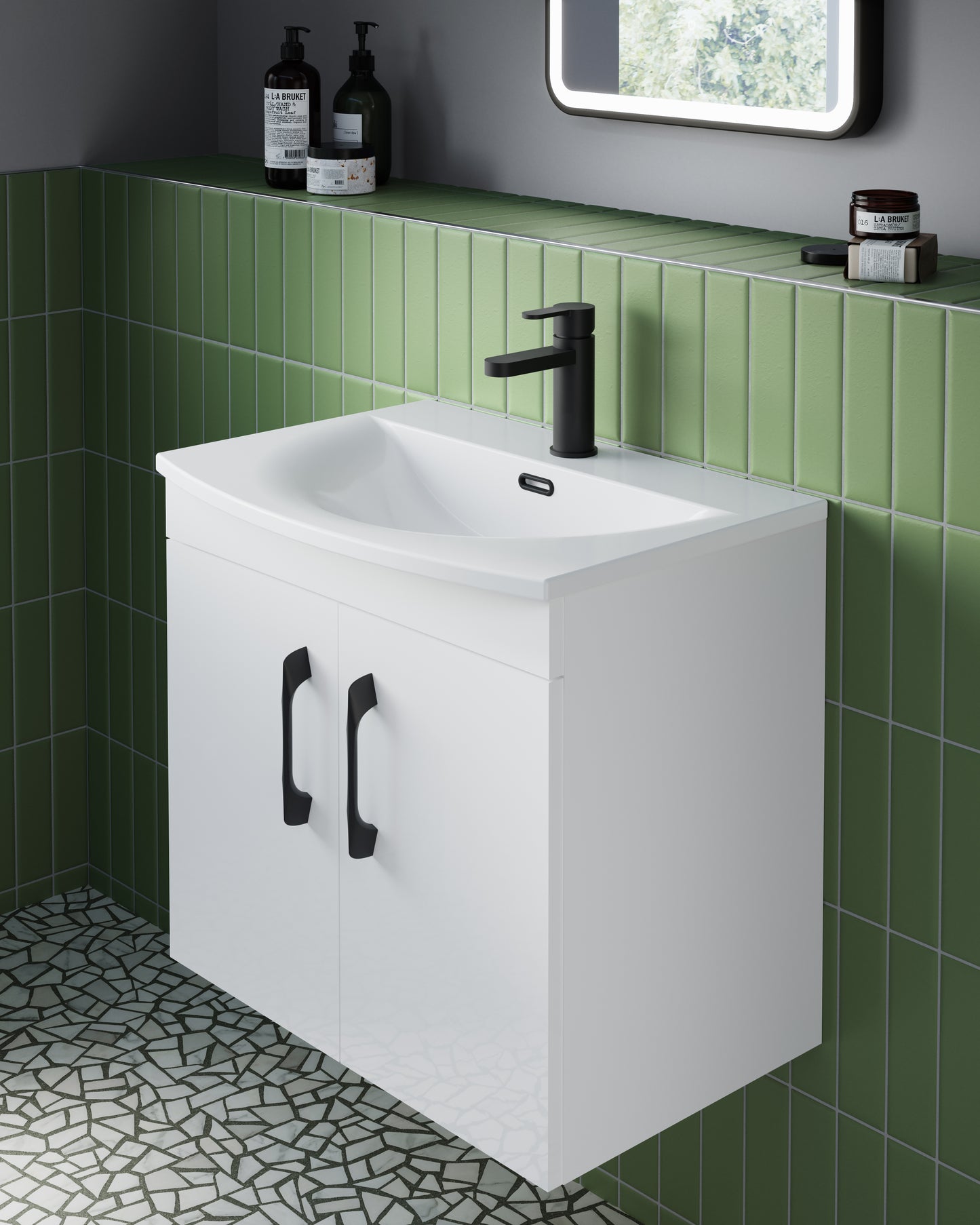 NUIE D Shaped Handle 160mm