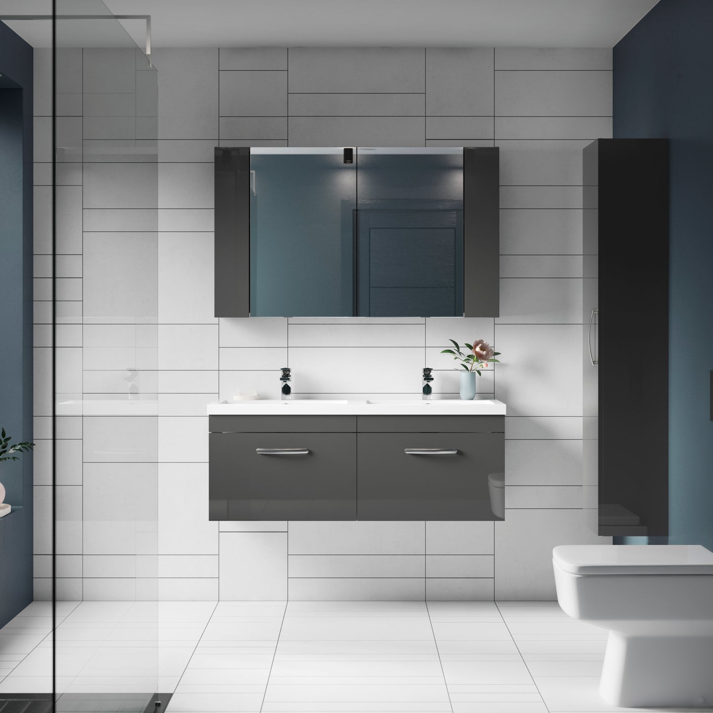 NUIE 300mm Tall Unit (1 Door)