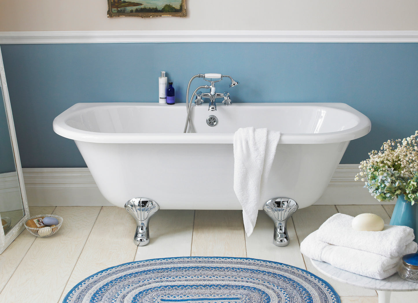 Hudson Reed Freestanding Bath - Deacon Leg Set (1700mm)