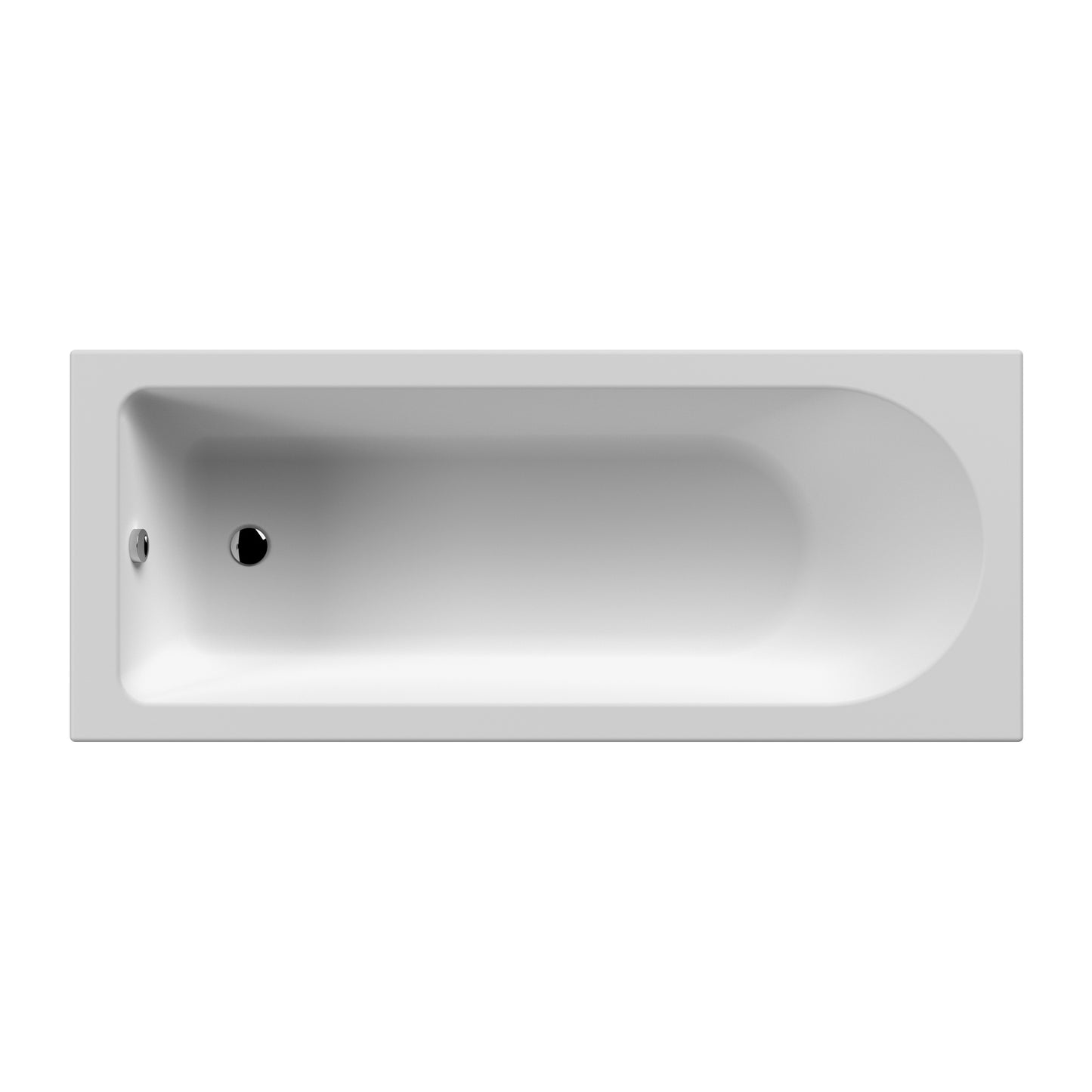 NUIE Eternalite Round Single Ended Bath 1700 x 750mm