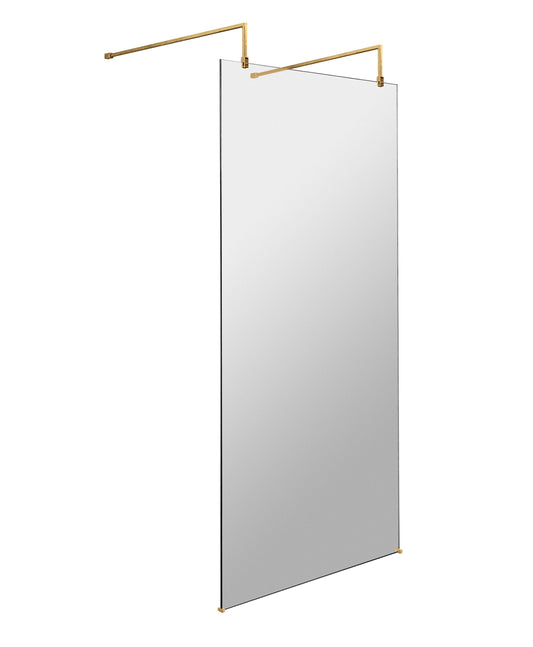 Hudson Reed 900mm Wetroom Screen With Arms and Feet