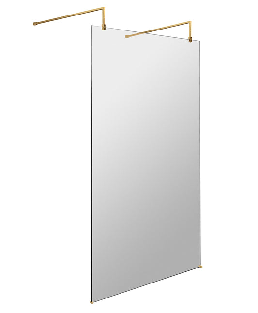 Hudson Reed 1100mm Wetroom Screen with Arms and Feet