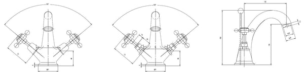 Hudson Reed Mono Basin Mixer