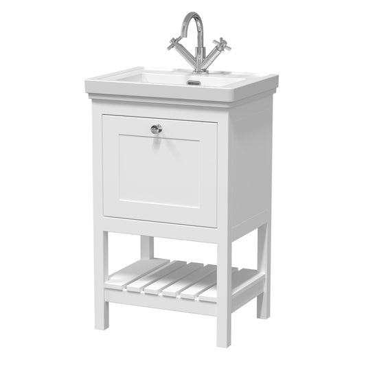 Hudson Reed 500mm Floor Standing Vanity & Basin 1TH