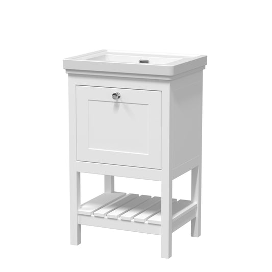 Hudson Reed 500mm Floor Standing Vanity & Basin 0TH