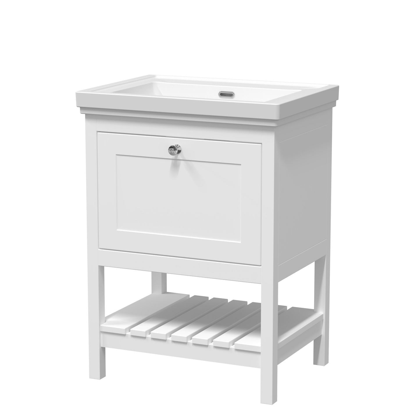 Hudson Reed 600mm Floor Standing Vanity & Basin 0TH