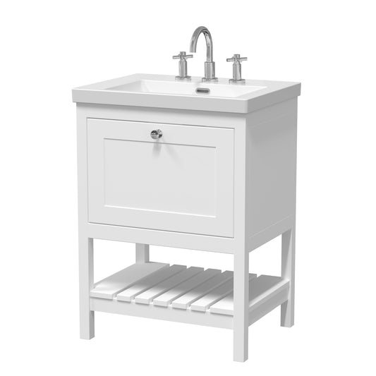 Hudson Reed 600mm Floor Standing Vanity & Basin 3TH