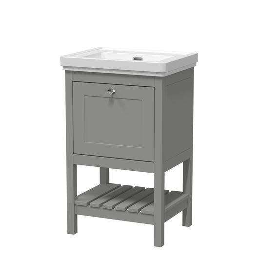 Hudson Reed 500mm Floor Standing Vanity & Basin 0TH