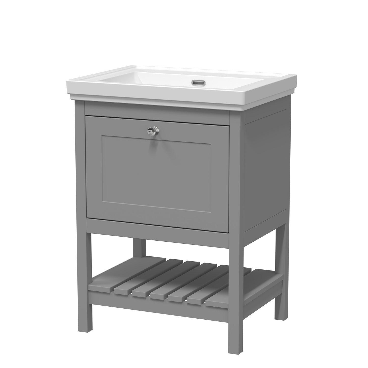 Hudson Reed 600mm Floor Standing Vanity & Basin 0TH