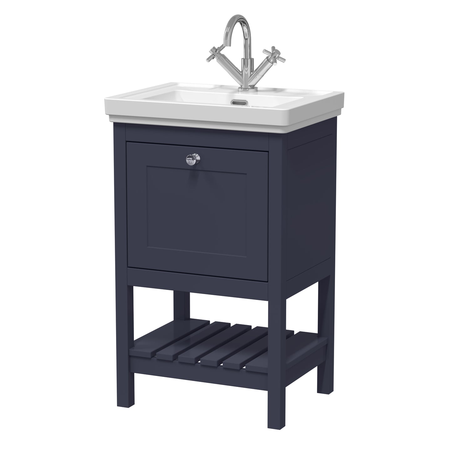 Hudson Reed 500mm Floor Standing Vanity & Basin 1TH