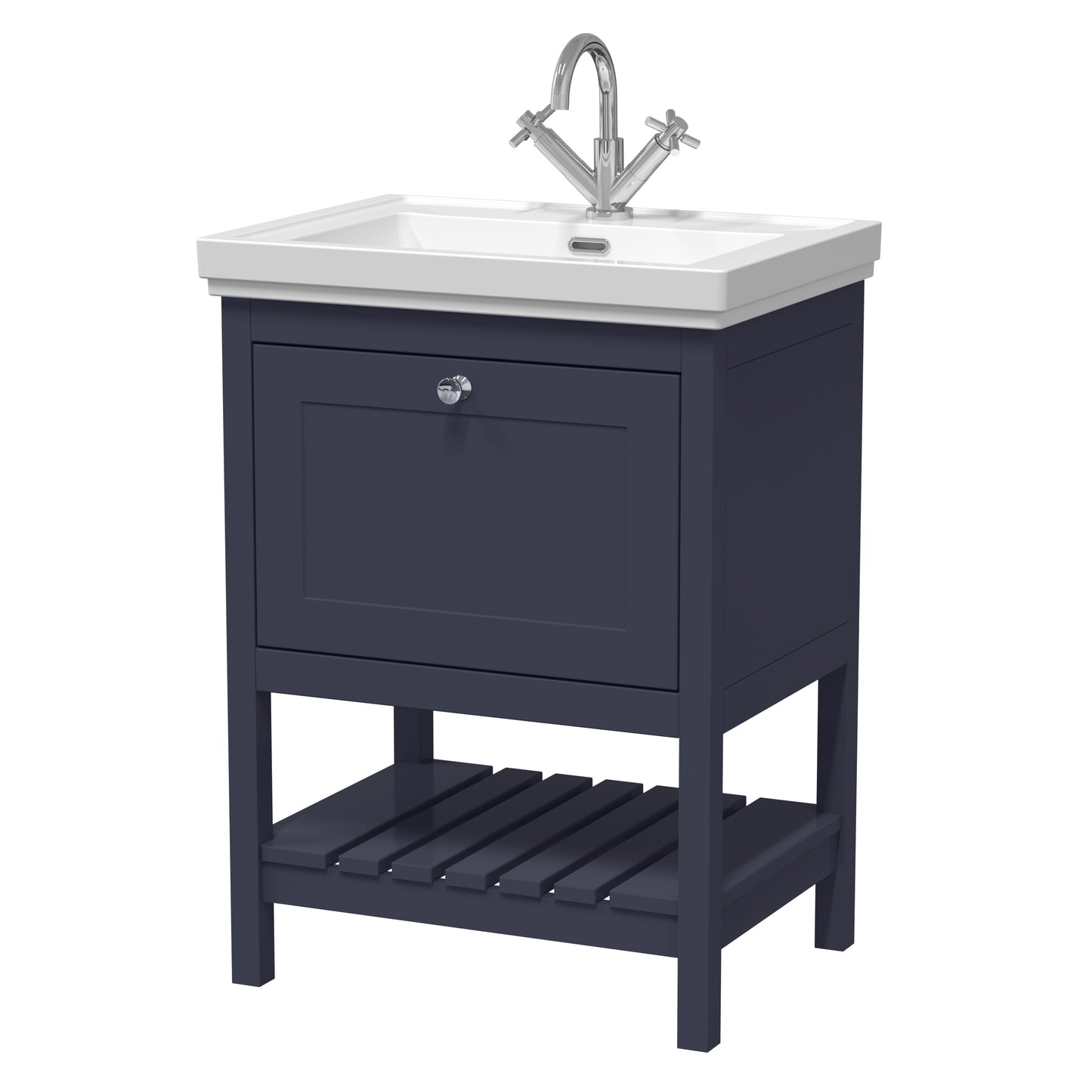 Hudson Reed 600mm Floor Standing Vanity & Basin 1TH