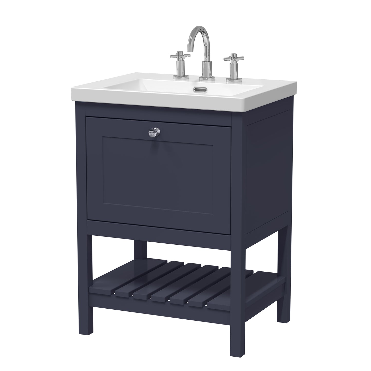 Hudson Reed 600mm Floor Standing Vanity & Basin 3TH