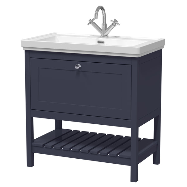Hudson Reed 800mm Floor Standing Vanity & Basin 1TH