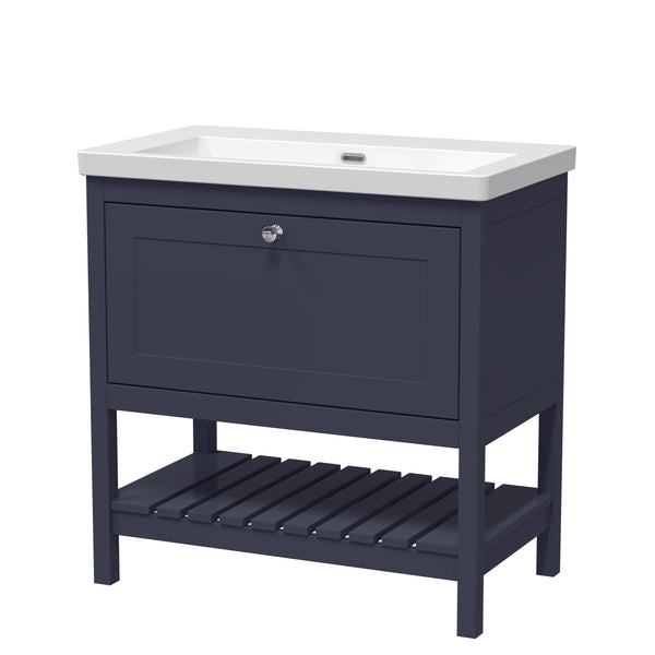 Hudson Reed 800mm Floor Standing Drawer Contemporary Basin 0TH