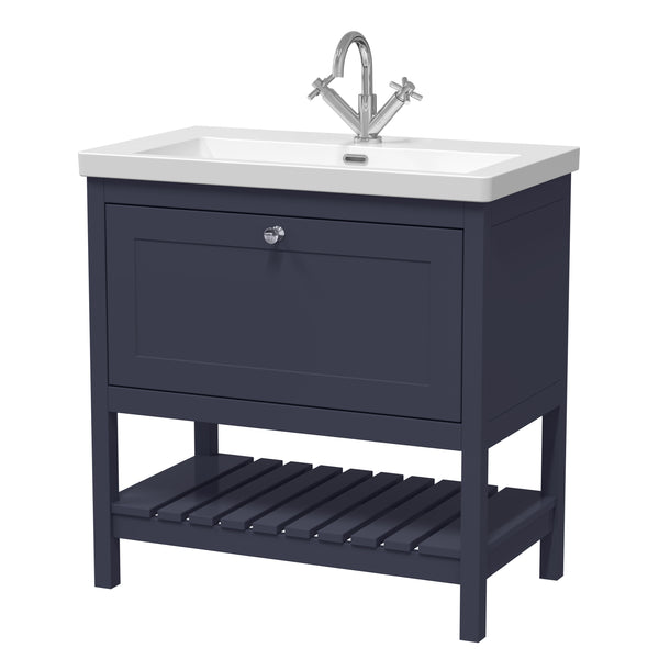 Hudson Reed 800mm Floor Standing Vanity & Basin 1TH
