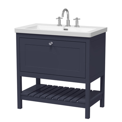 Hudson Reed 800mm Floor Standing Vanity & Basin 3TH