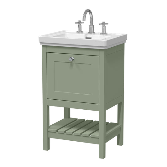 Hudson Reed 500mm Floor Standing Vanity & Basin 3TH