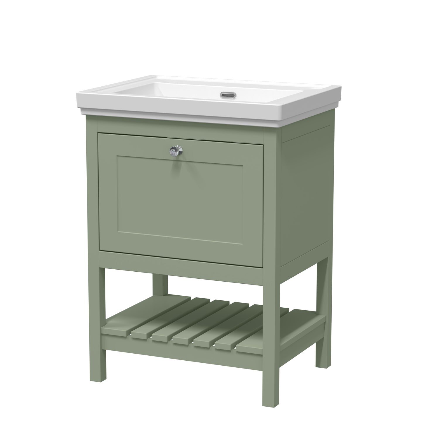 Hudson Reed 600mm Floor Standing Vanity & Basin 0TH