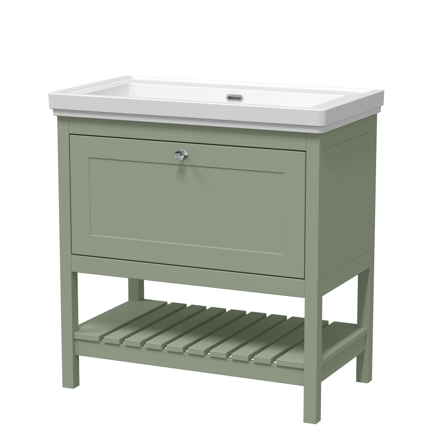 Hudson Reed 800mm Floor Standing Vanity & Basin 0TH