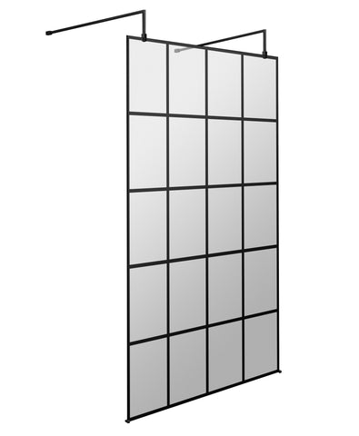 Hudson Reed 1100mm Frame Screen with Arms and Feet