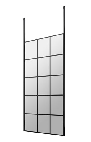 Hudson Reed 900mm Frame Screen With Ceiling Posts
