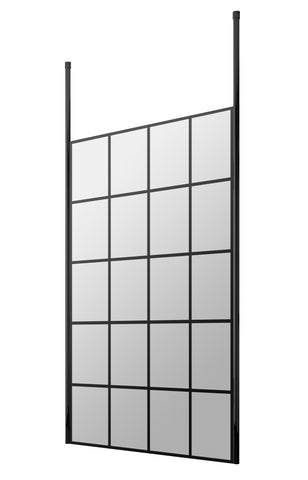 Hudson Reed 1000mm Frame Screen With Ceiling Posts