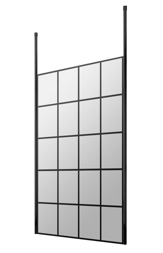 Hudson Reed 1200mm Frame Screen With Ceiling Posts