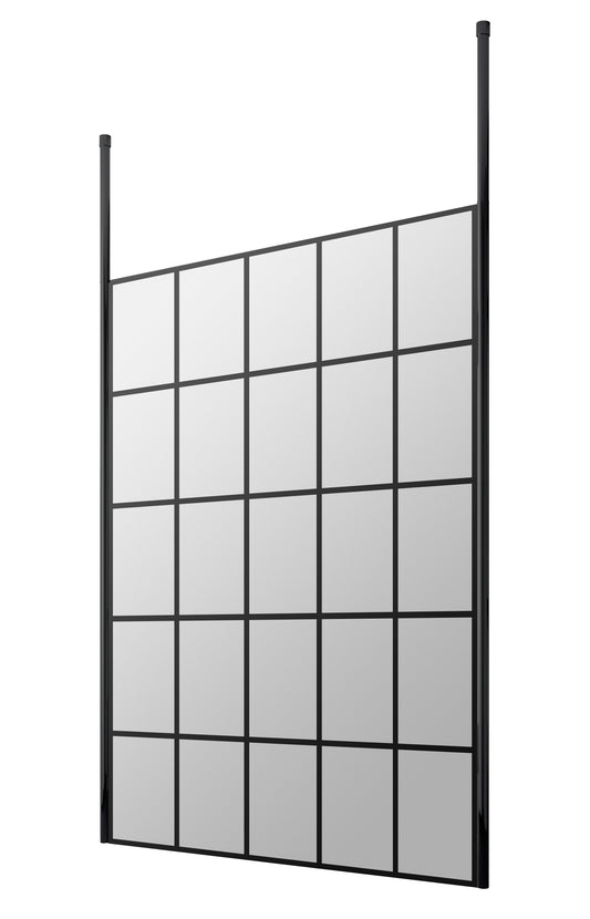 Hudson Reed 1400mm Frame Screen With Ceiling Posts