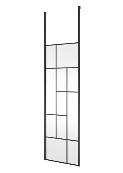Hudson Reed 700mm Abstract Frame Wetroom Screen with Ceiling Posts