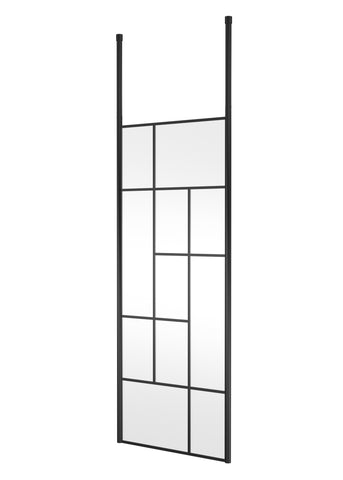 Hudson Reed 800mm Abstract Frame Wetroom Screen with Ceiling Posts