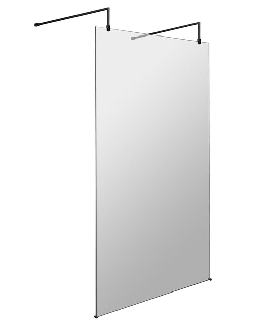 Hudson Reed 1200mm Wetroom Screen with Arms and Feet