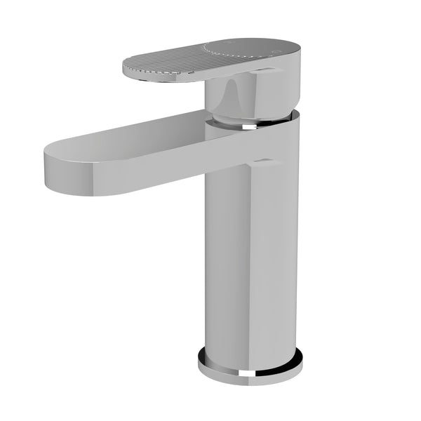 NUIE Fluted Mono Basin Mixer with Push Button Waste