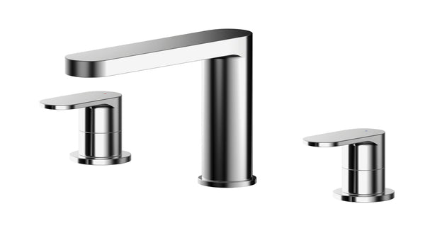 NUIE Deck Mounted 3 Tap Hole Bath Filler