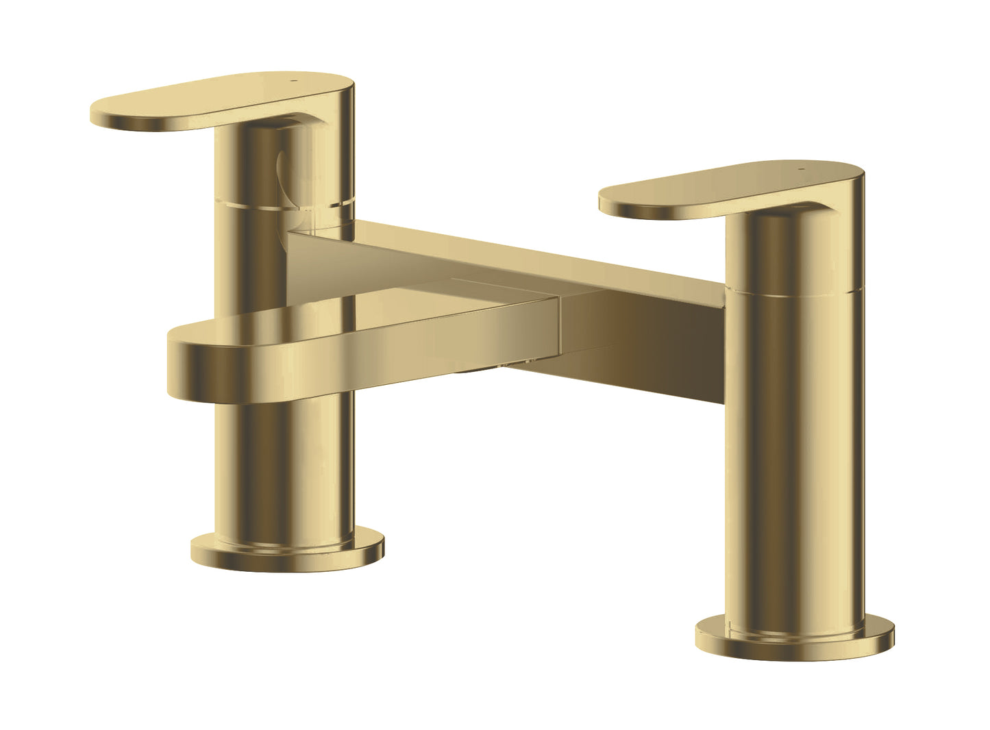 NUIE Deck Mounted Bath Filler