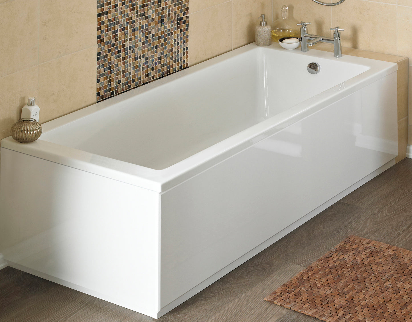 NUIE Straight Front Panel & Plinth (1800mm)