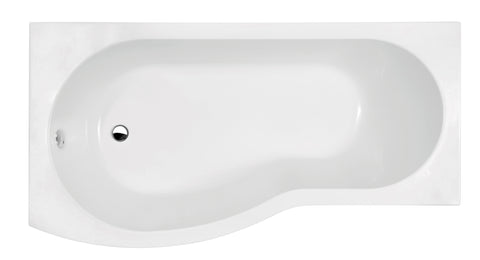 NUIE 1500mm Left Hand B-Shaped Bath