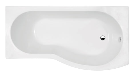 NUIE 1700mm Right Hand B-Shaped Bath