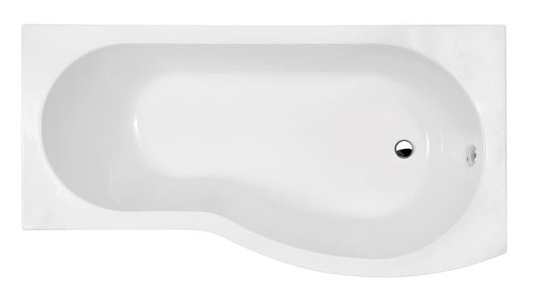 NUIE 1500mm Right Hand B-Shaped Bath