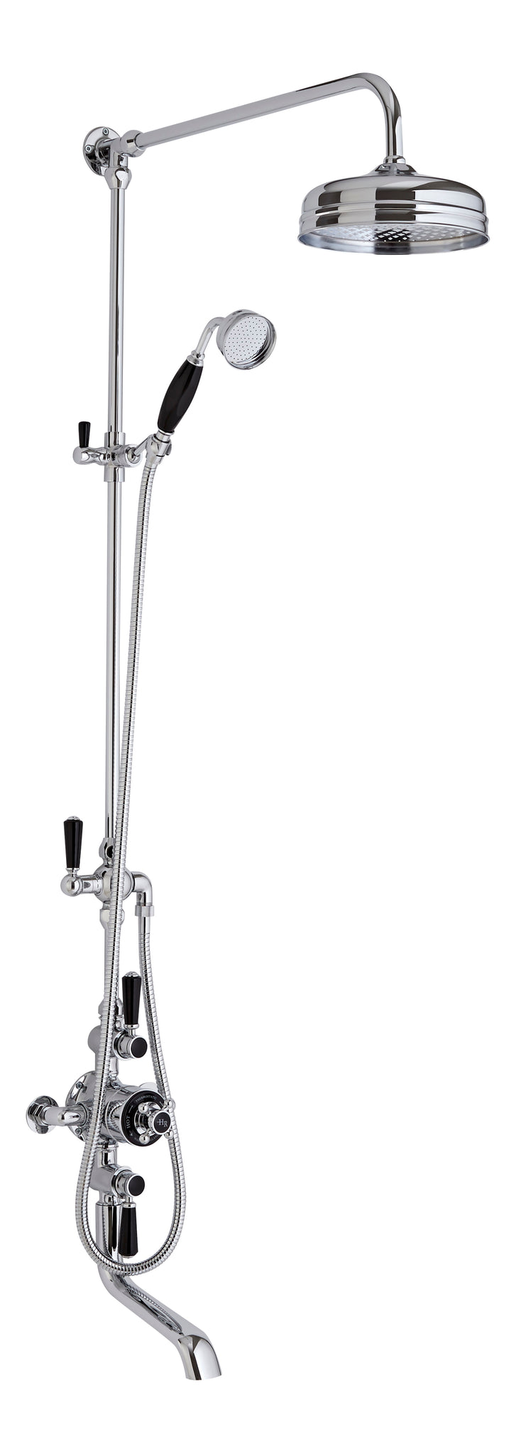 Hudson Reed Triple Exposed Shower Valve & Spout