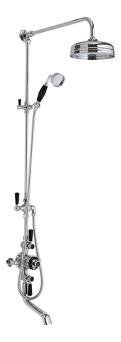 Hudson Reed Triple Exposed Shower Valve & Spout