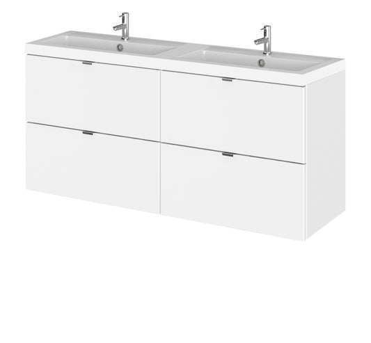 Hudson Reed 1200mm Vanity Unit & Double Basin