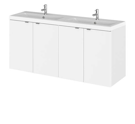 Hudson Reed 1200mm Vanity Unit & Double Ceramic Basin