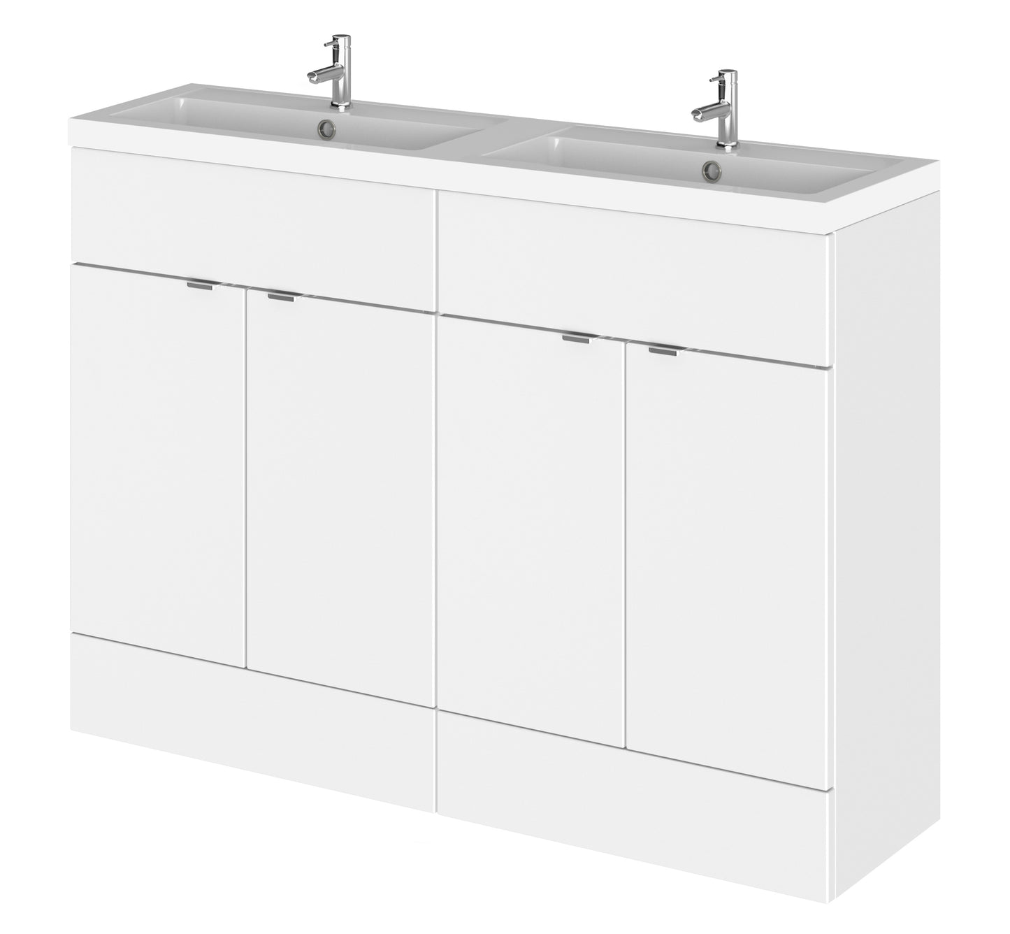Hudson Reed 1200mm Vanity Unit & Double Basin