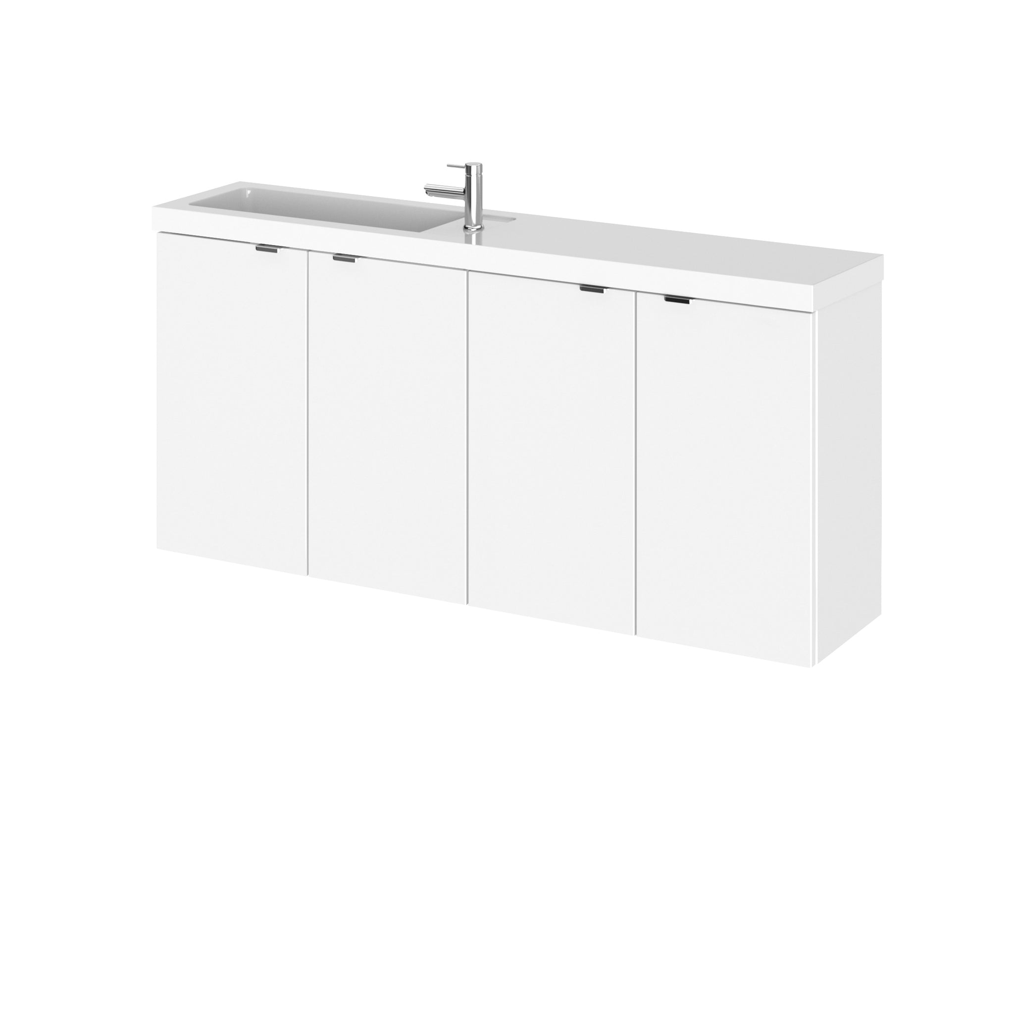Hudson Reed 1200mm Vanity Unit & Basin - Compact