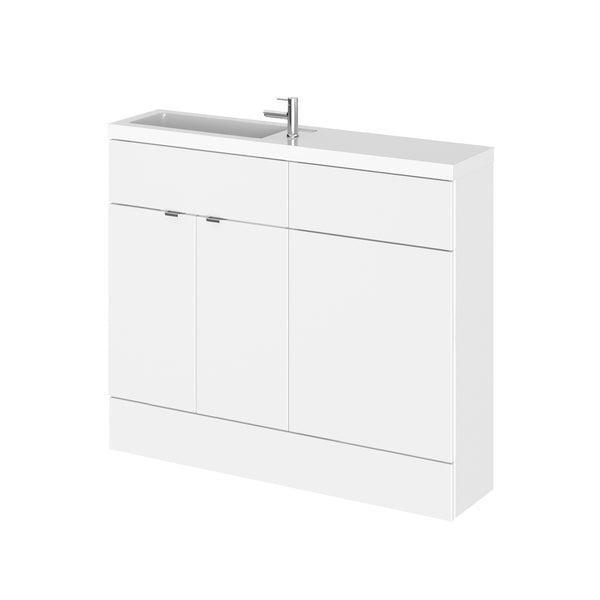 Hudson Reed 1000mm Combination Vanity & WC Compact