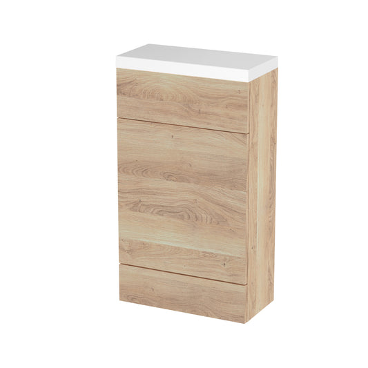 Hudson Reed 500mm Compact WC Unit & Polymarble Top