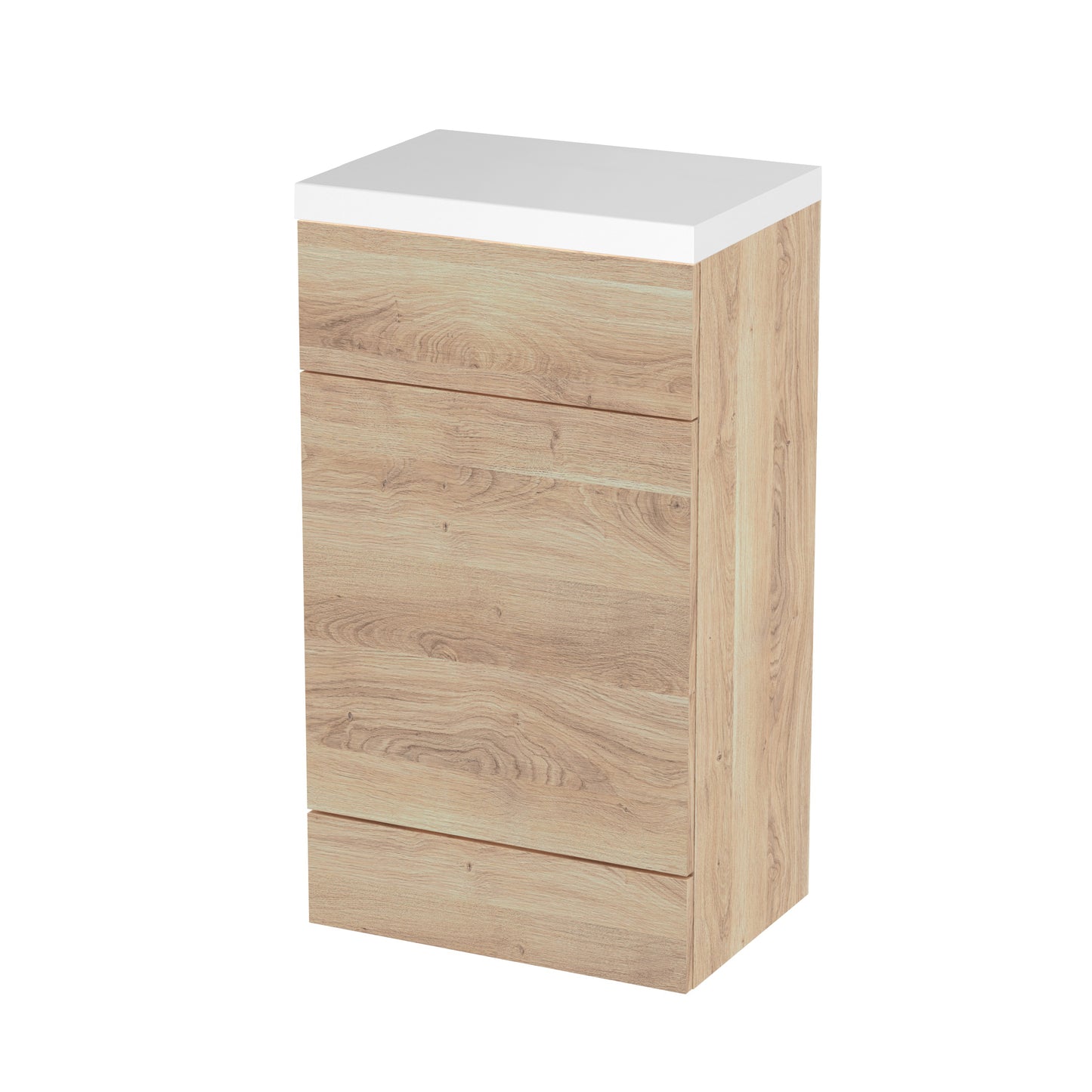 Hudson Reed 500mm WC Unit & Polymarble Top