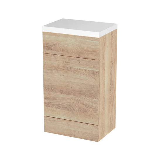 Hudson Reed 500mm WC Unit & Polymarble Top