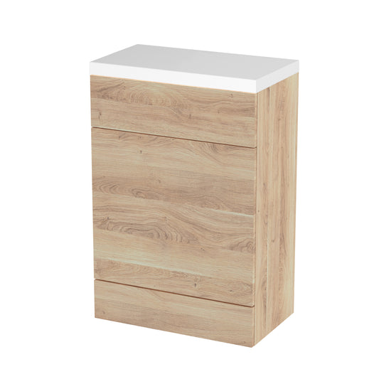 Hudson Reed 600mm WC Unit & Polymarble Top