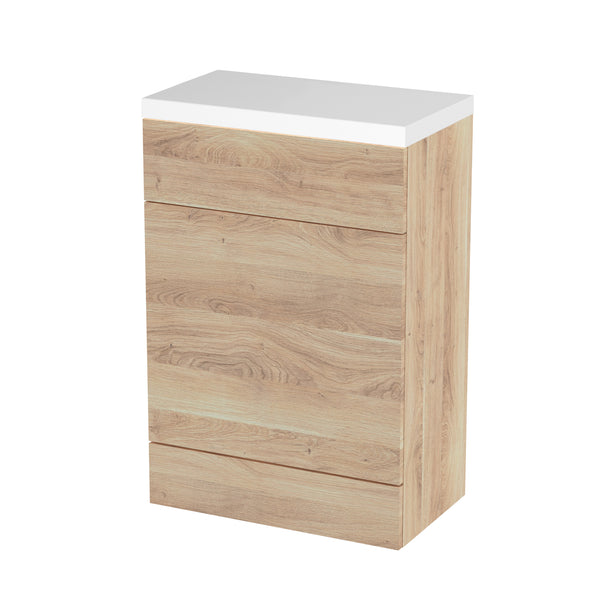 Hudson Reed 600mm WC Unit & Polymarble Top